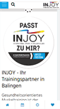 Mobile Screenshot of injoy-balingen.de